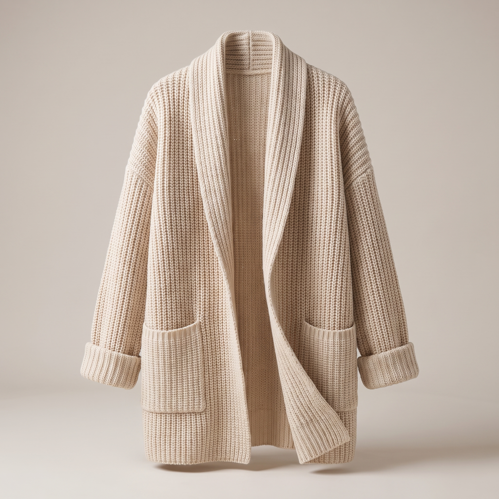 THALIRA WOOL CARDIGAN